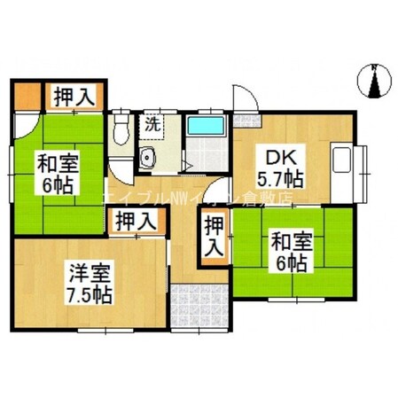 守谷様借家の物件間取画像